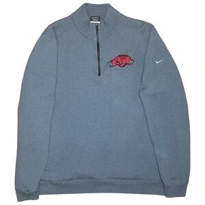 Vintage Nike Golf University of Arkansas Razorbacks Embroidered Pullover Sweater